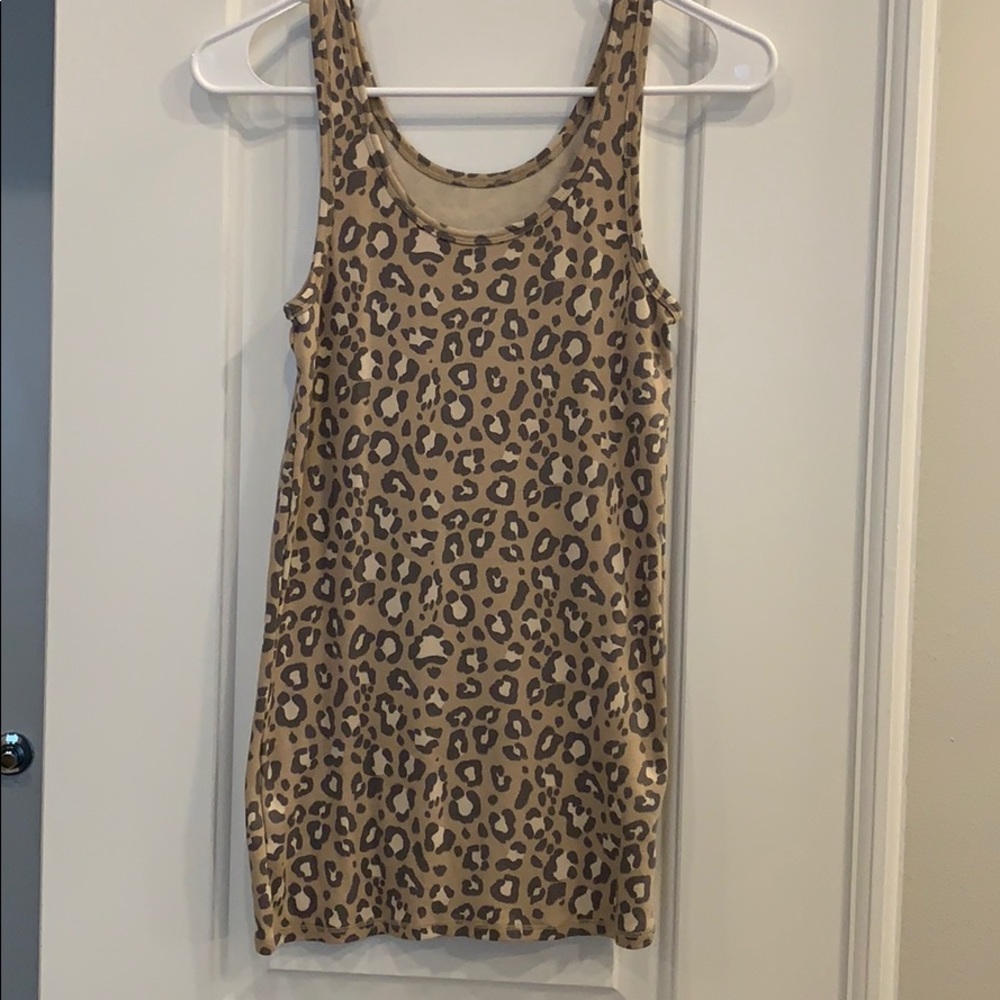 Leopard tank top